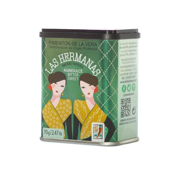 Pimentón de La Vera agridulce Las Hermanas 70 g