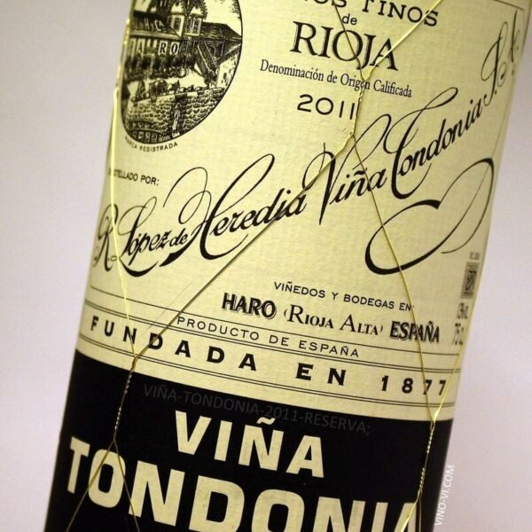 VIÑA TONDONIA RESERVA 2011 - Imagen 2