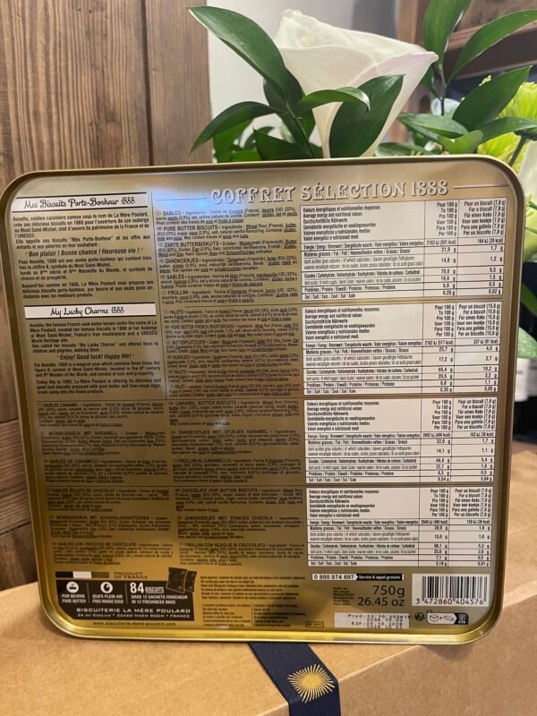 Galletas de Mantequilla La Mere Poulard Lata 750 gr - Imagen 2